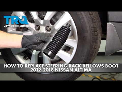 How to Replace Steering Rack & Pinion Bellow Boot 2012-2018 Nissan Altima