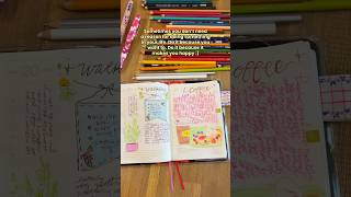 Journal with me :) #mindfuljournaling #journalwithme #journalspread #artjournal #gratitudejournal