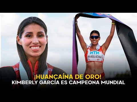 Huancaína Kimberly García se coronó campeona en el Mundial de Marcha por Equipos de Turquía