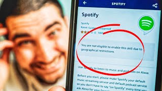 Como Adicionar Skills Amazon Alexa - Spotify RESTRICOES GEOGRAFICAS