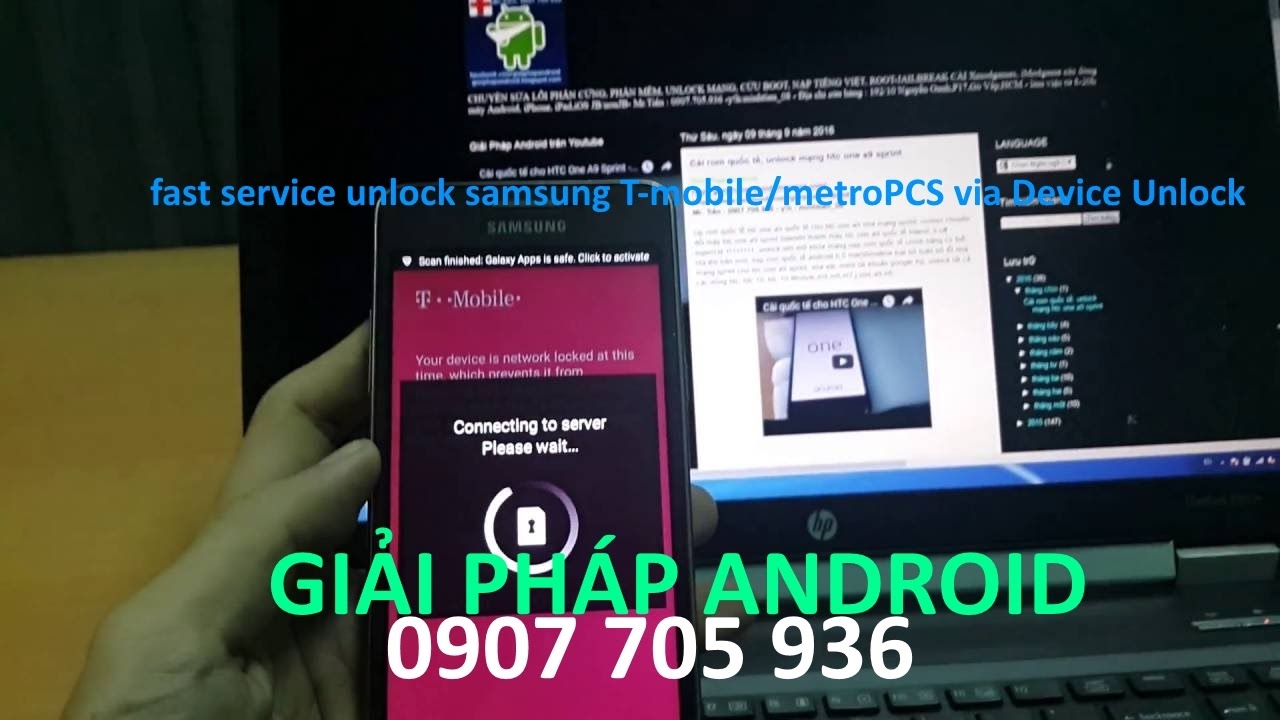 unlock sim network samsung galaxy Tmobile/metroPCS YouTube