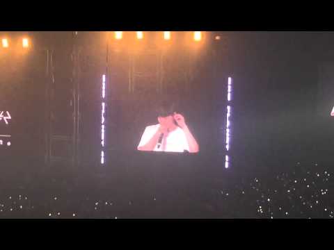 160318 EXO Seoul Concert Ending Talking Lay 엑소콘서트 레이