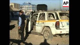 IED explodes by police patrol, injures two policemen, bystanders