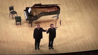 Curtain Call in Recital of Matthias Goerne & Evgeny Kissin 4.25.24