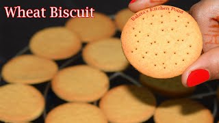 atta biscuit | biscuit recipe | atta biscuits recipe | how to make wheat biscuits recipe |