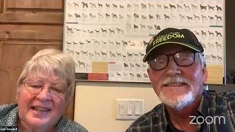 Dr. Lee Seward DVM and Rebecca Seward inspiring an...