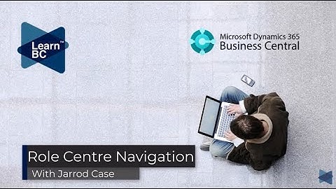 Role Center Navigation