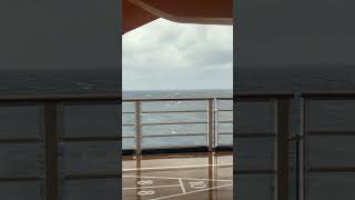 Crazy waves on Disney Cruise 🚢