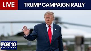 🔴LIVE: President Donald Trump delivers remarks at campaign rally in Wasilla, Alaska | FOX 10 Phoenix