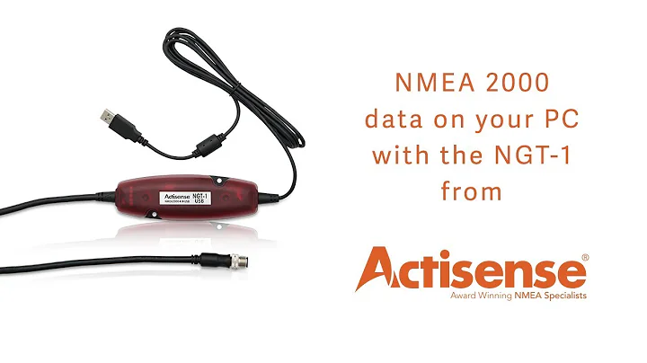 NMEA 2000 on your PC with the NGT-1