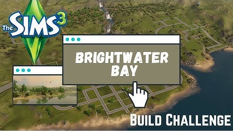 MY PERFECT WORLD?! ❤| THE SIMS 3 BUILD CHALLENGE