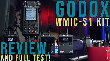 GODOX WMicS1 kit2 UHF Wireless Microphone Review + Manual and FULL TEST!