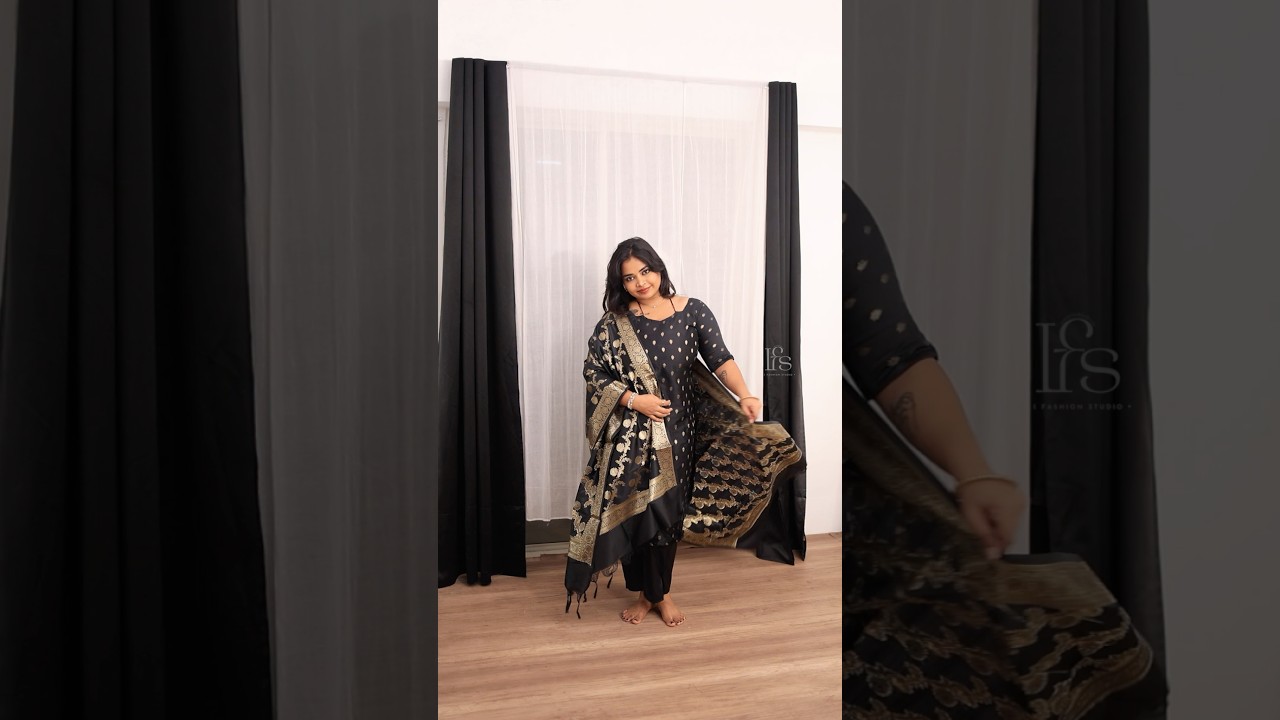 Madhangi Kurti Set black 🖤✨