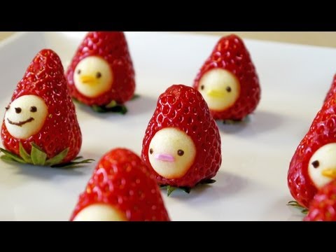 How to make " Strawberry Men" Moso-Style