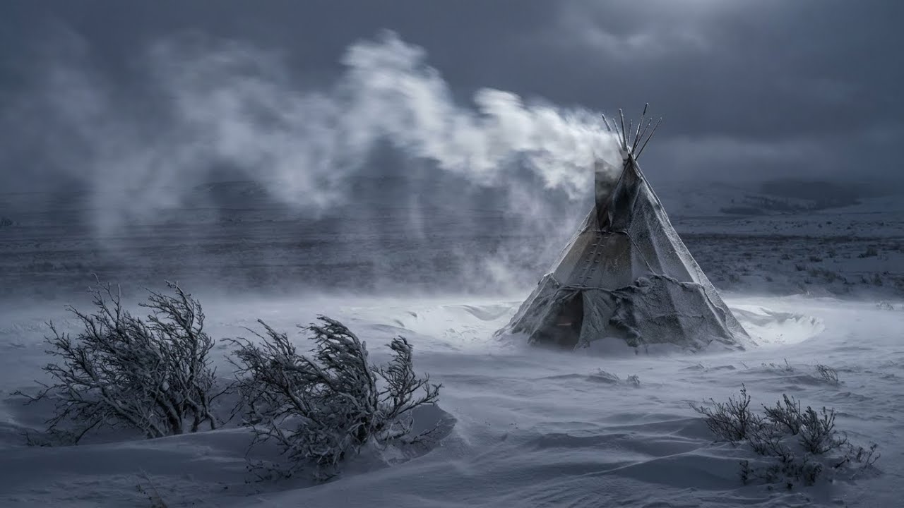 Inside the –30°F Winter Tipi Survival Skills Modern Humans Can’t Match