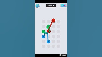 Rope puzzle | level 17 and 18 | puzzle game