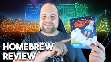 Asteroids Attack for Atari 2600 - Homebrew Game Review