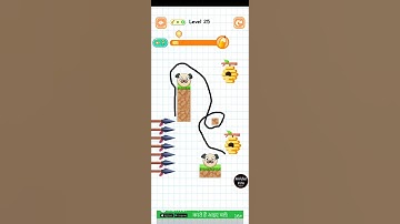 Save the puppy level 25 || pet dog Rescue gameplay | walkthrough Android  puzzle game || mahfuz FIFA