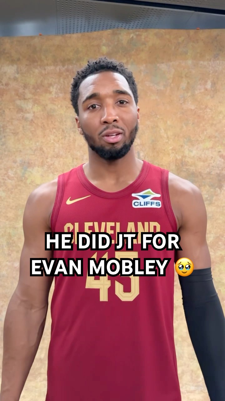 Donovan Mitchell gave the effort for Evan Mobley