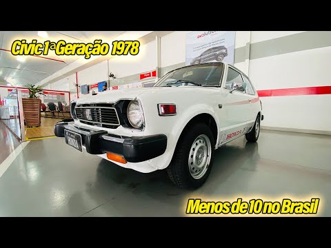 Civic 1ºGeração no BRASIL! (RARÍSSIMO)
