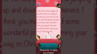 Send to Santa - and his Elves! (6 5 app preview 3) screenshot 2