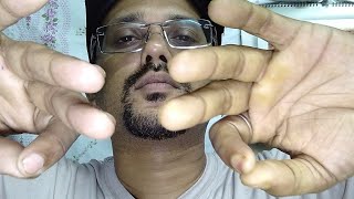 asmr soft face touching no talking for sleep screenshot 3