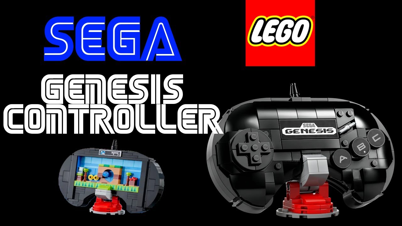 Genius Lego Sega Genesis Controller Gift With Purchase GWP
