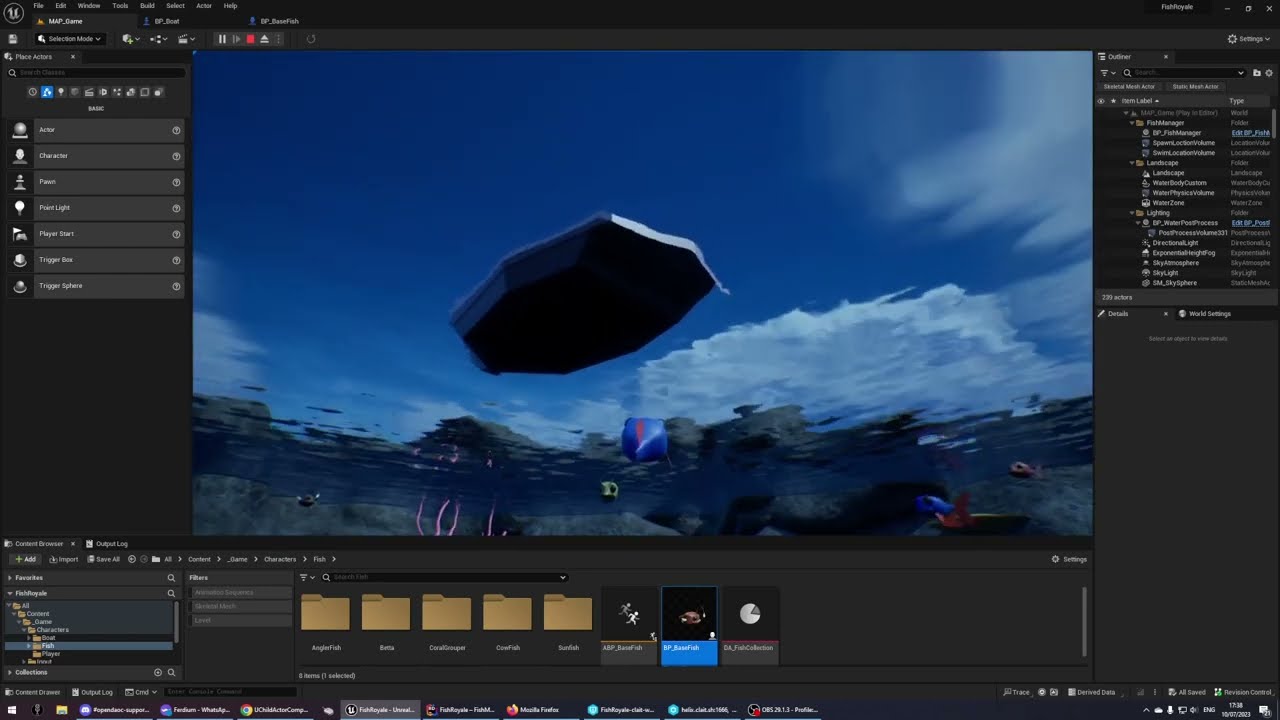 Fish Royale - Level Design - GMTK Jam 2023