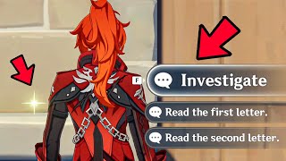 ALL HIDDEN LETTER LOCATIONS Diluc Story Genshin Impact