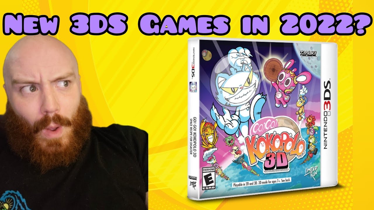 Nintendo 3DS Won't die, The last physical 3DS Game in 2022. YouTube