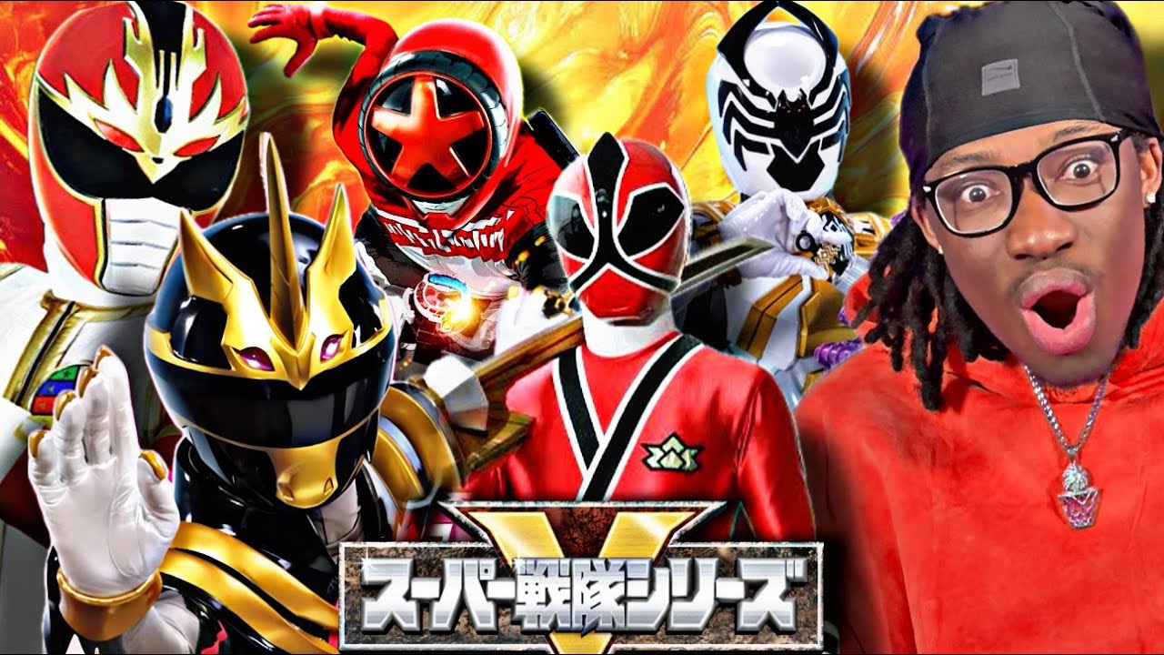 REACTING TO ALL SUPER SENTAI MORPHS SEQUENCES