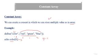 5  What is Constant in PHP