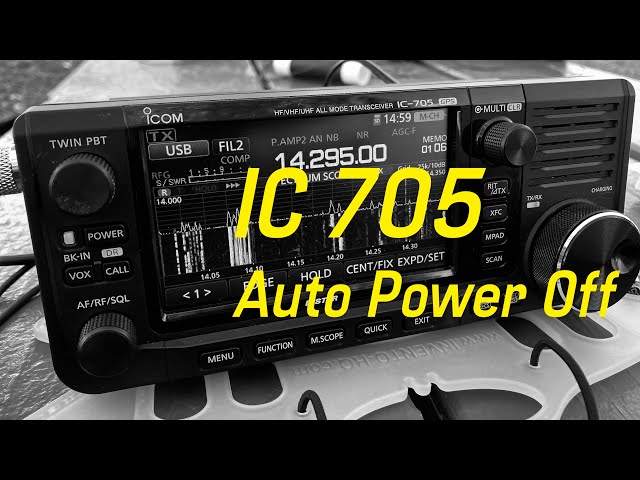 IC 705 Auto Power Off
