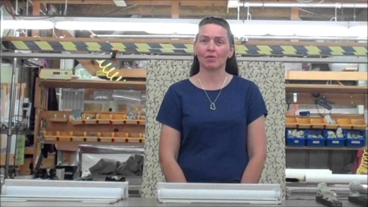 Merrill Y. Landis, Ltd Custom Roman Shade Operating Kits YouTube