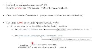 Programmation Web - PHP - 1. Introduction