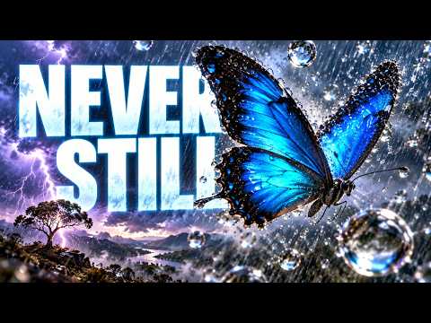 A Flower Blooms, Lightning Freezes, a Butterfly Flies Through the Rain - Never Still