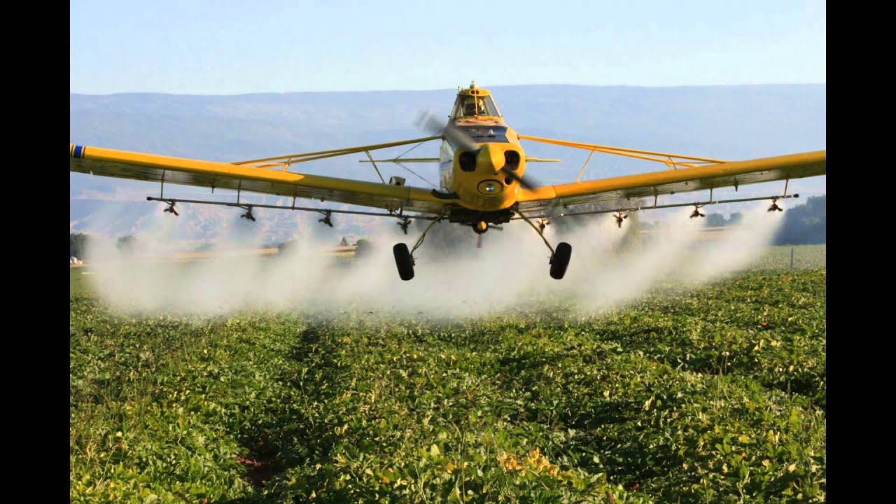 Olathe Spray Service using ASC Rotary Atomizers YouTube