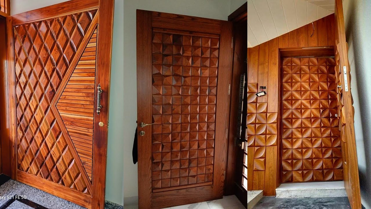 30 + Stylish Delhi Modern Wooden Front Doors Designs For Indian home ...