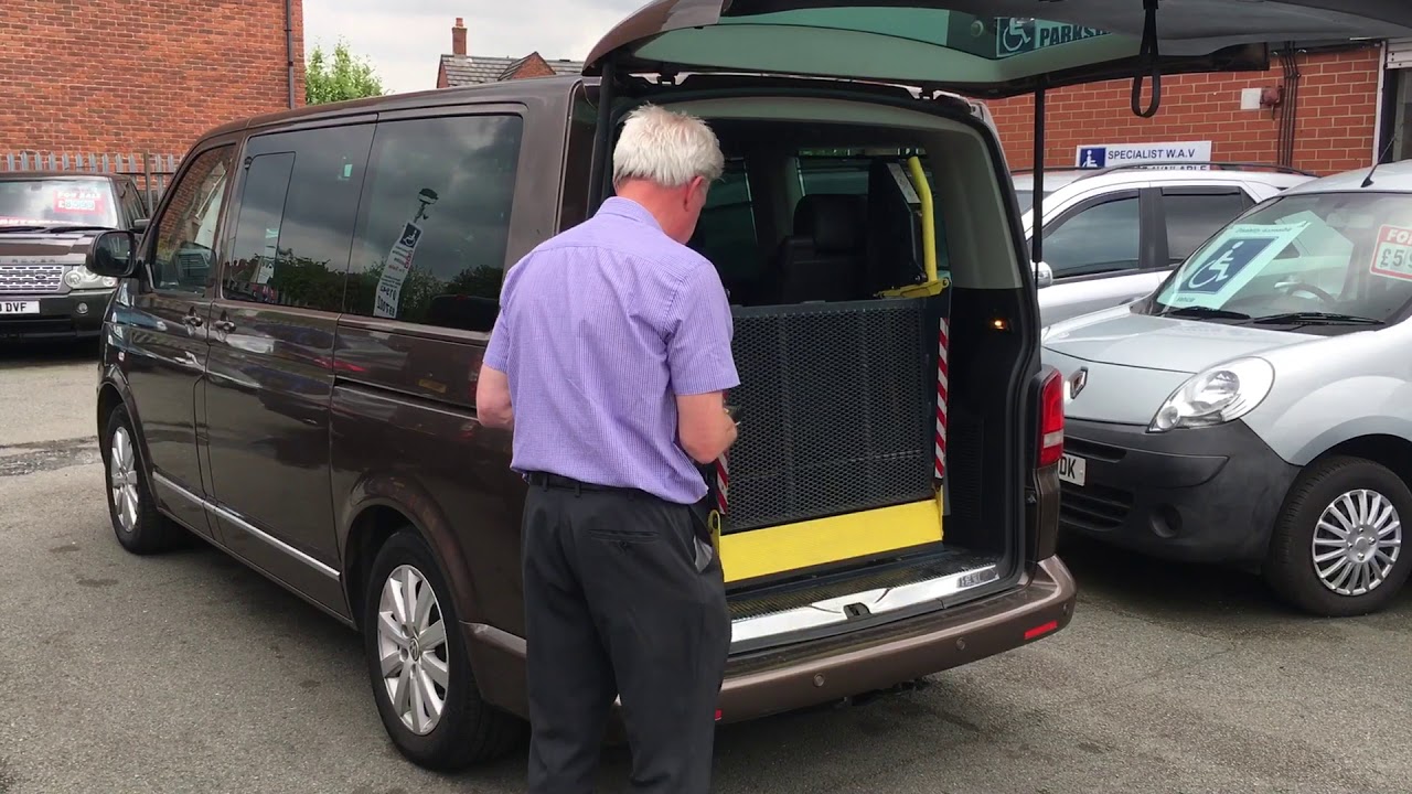 Wheelchair accessible Caravelle with Ricon rear lift
