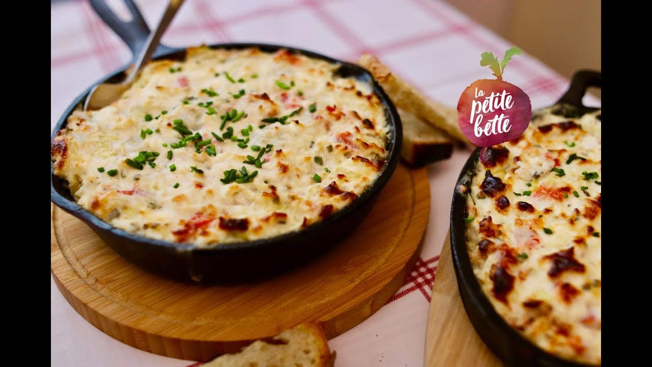 Hors d'oeuvres rétro - Partie 3 - Trempette aux artichauts et au crabe 🦀