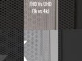 FHD VS 4K | 1080p vs 2k | Which Is Better ? #shorts #shortvideo #gaming #tech