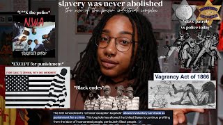slavery was never abolished *the rise of the prison industrial complex*