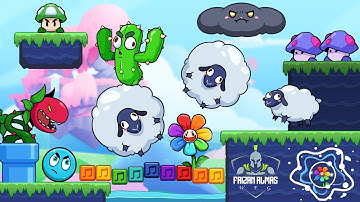 Ball W - Red Wonder Island (Part 1) | MGIF | First Boss | Android Gameplay WFG