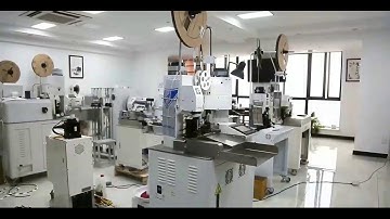 fully automatic double-head terminal crimping machine