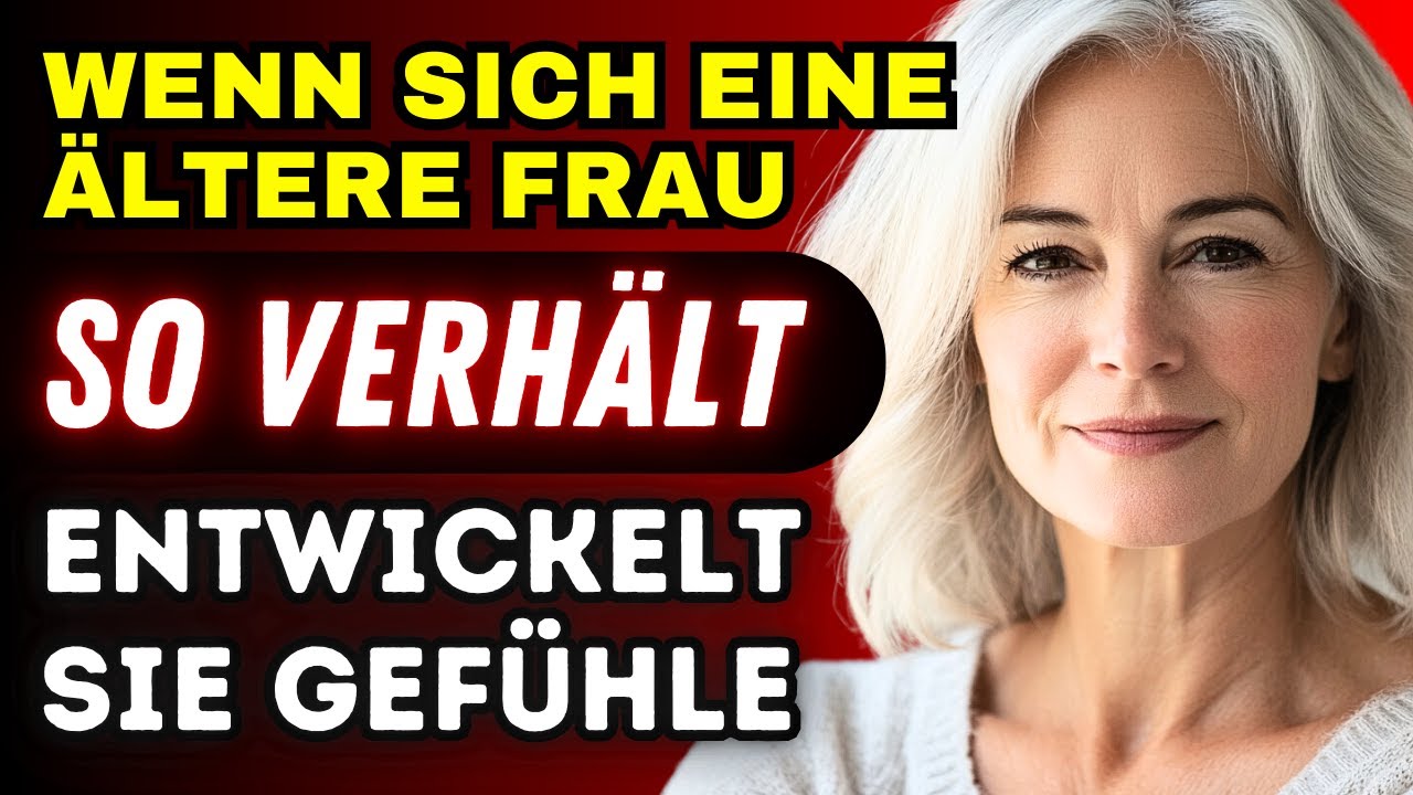 So verhalten sich ältere Frauen, wenn sie Gefühle für Sie entwickeln (Frühe Anzeichen von Anziehung)