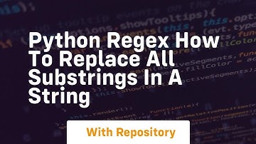 python regex how to replace all substrings in a string