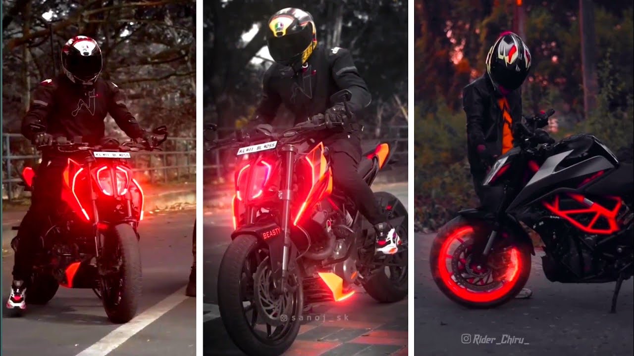 KTM duke bike lovers🥰edit Full Screen ️Status alight motion video