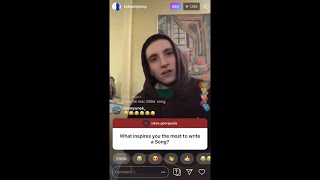 Token answers questions in Q&A live