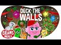 Deck The Walls (Deck The Halls) | Kids Songs | Christmas Songs | Beans in the Wall