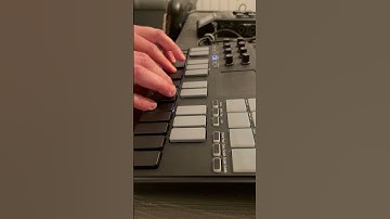 koala sampler and korg nanokey studio handpan